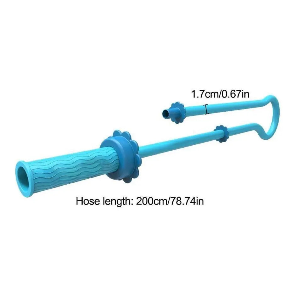 Portable Pet Shower Hose | Quick Dog & Cat Bathing Rinser for Home & Outdoor,Dog Bathing Hose with Universal Fit Silicone Connector, Handheld Shower Sprayer for Pet Grooming