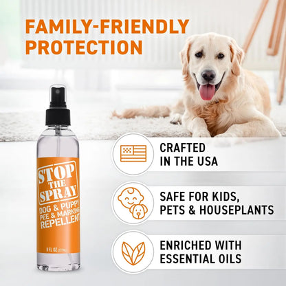 EBPP Stop the Spray - Dog and Puppy Urine Marking Repellent - Effective Pet Training Solution - Indoor Pee Deterrent for Dogs and Puppies