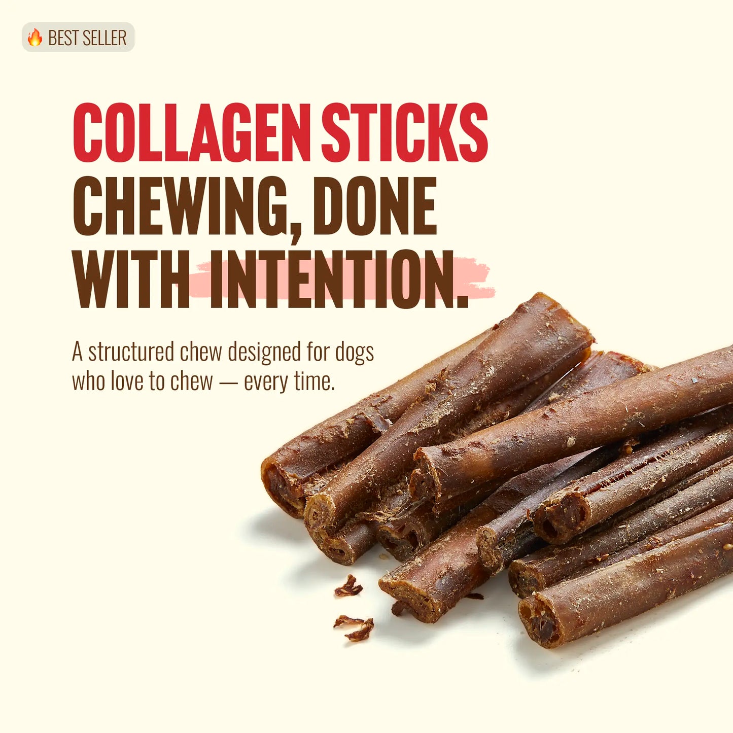 Natural Farm 4 Inch Bully Coated Gourmet Collagen Sticks - 10 Count, 95% Collagen, Premium Beef, Long-Lasting Chew Treats for Dogs