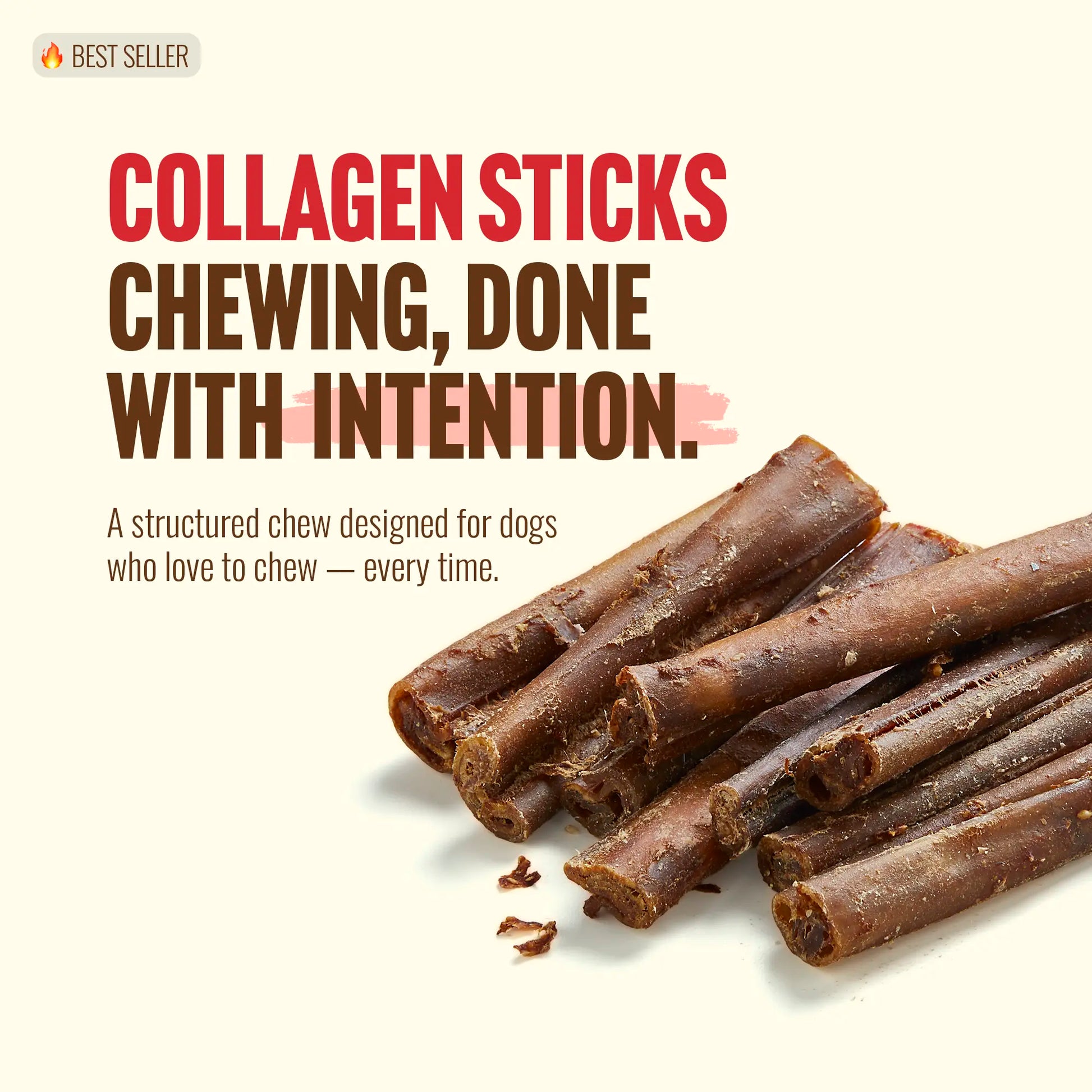 Natural Farm 4 Inch Bully Coated Gourmet Collagen Sticks - 10 Count, 95% Collagen, Premium Beef, Long-Lasting Chew Treats for Dogs